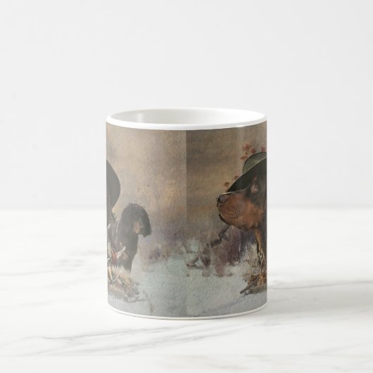 Mug Picardy Spaniel, Saison Chasse (Centre)