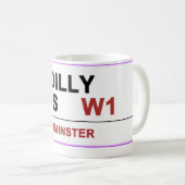 Mug Piccadilly Circus Londres (Devant droit)