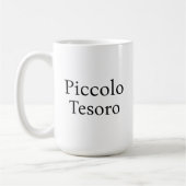 Mug Piccolo Tesoro Chic Cadeau de Naissance Souvenir (Gauche)