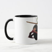 Mug Pickett & Teddy avec baguette et Cravate (Gauche)