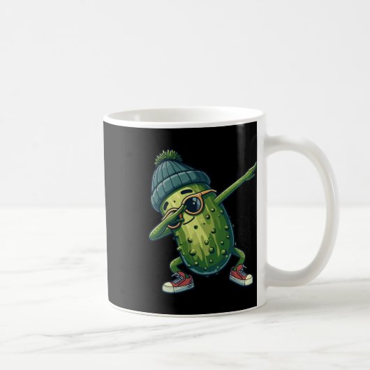 Mug Pickle Concomber Funny National Pickle Day Dabbing (Droite)
