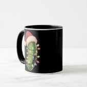 Mug Pickle de Noël Pickle dans la lumière de Noël Pick (Devant gauche)