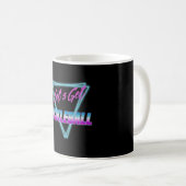 Mug Pickleball 80's Retro (Devant droit)