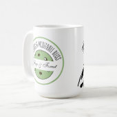 Mug Pickleball Anniversaire Sage Pickleball Personnali (Devant gauche)