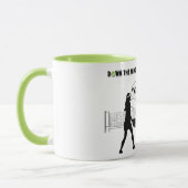 Mug Pickleball : Au milieu résout l'énigme (Gauche)