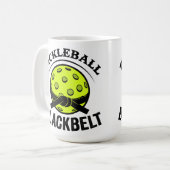 Mug Pickleball Blackbelt - Funky Pickleball Master (Devant gauche)