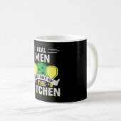 Mug Pickleball Cadeau Les vrais hommes restent hors de (Devant droit)