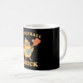 Mug Pickleball Chick - rétro (Devant droit)