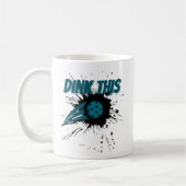 Mug Pickleball Dink Ce Pickleball Smash Drôle (Gauche)
