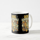 Mug Pickleball Dink Responsibly Paddle Player (Devant droit)