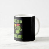 Mug Pickleball Drôle (Devant droit)