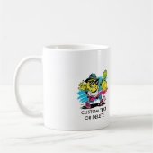 Mug pickleball drôle (Gauche)