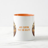 Mug Pickleball éffrayant Citrouille Pickleballer Hallo (Centre)