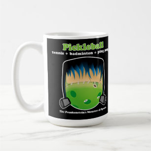 Mug Pickleball est le monstre des sports de Frankenste