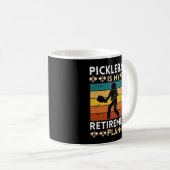 Mug Pickleball est mon régime de retraite (Devant droit)