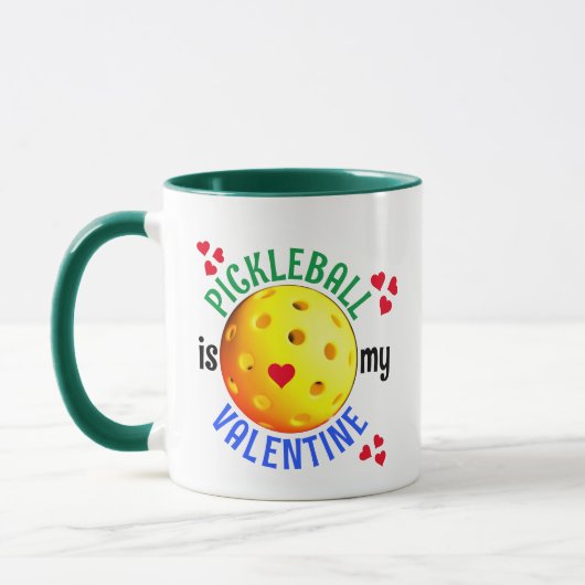 Mug PICKLEBALL Est Mon Valentin (Gauche)