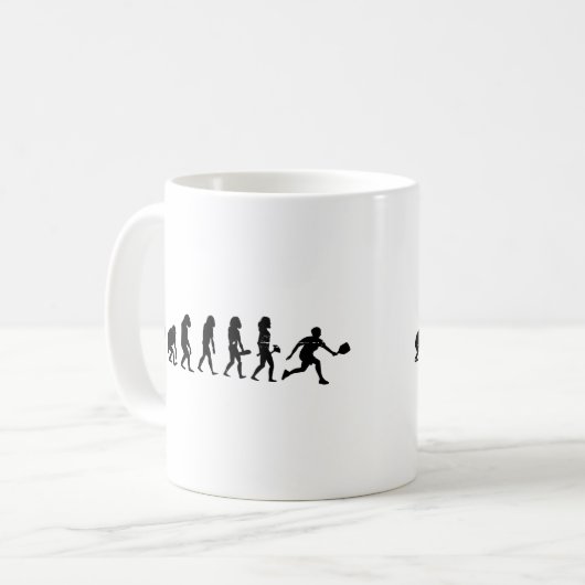Mug Pickleball Evolution amusant Pickleball (Devant gauche)
