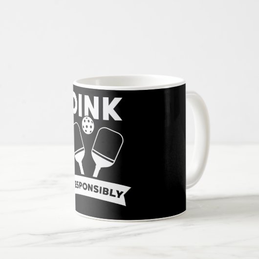 Mug Pickleball Gift Dink Pun responsable (Devant droit)