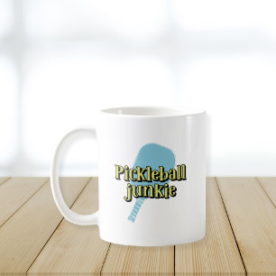 Mug Pickleball Junkie Pickleball Paddle