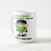 Mug Pickleball - le monstre des sports de Frankenstein (Devant gauche)