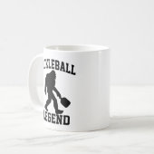 Mug Pickleball Legend Funny Bigfoot (Devant gauche)