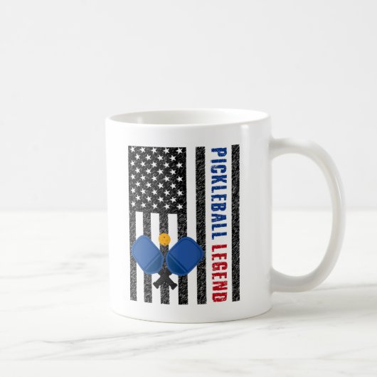 Mug Pickleball Legend USA (Droite)