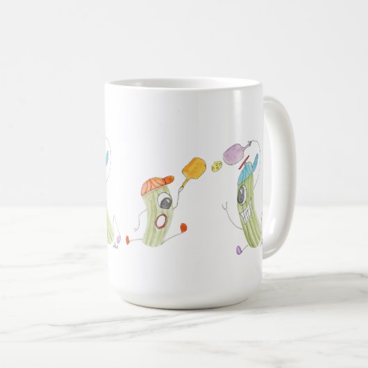 Mug Pickleball Match (Devant droit)