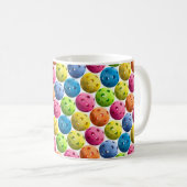 Mug Pickleball multicolore (Devant droit)