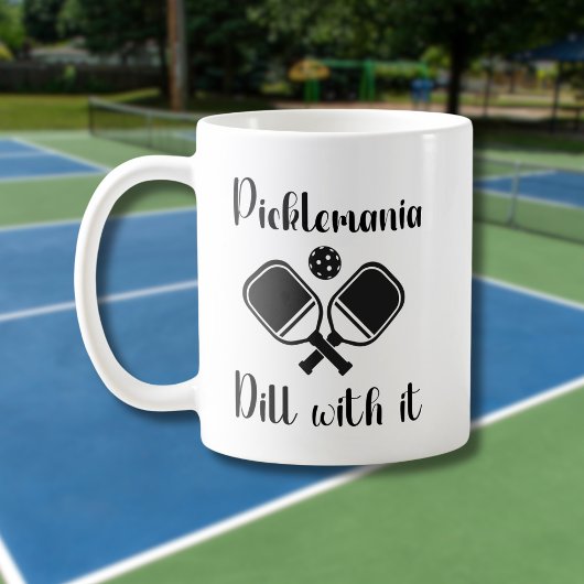 Mug Pickleball Picklemania Dill Avec Il drôle de pique