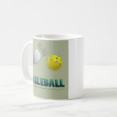 Mug Pickleball Player - Cool Paddle Art (Devant gauche)