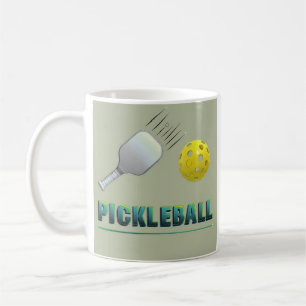 Mug Pickleball Player - Cool Paddle Art