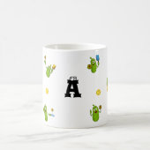 Mug Pickleball Player Nom personnalisé Drôle (Centre)