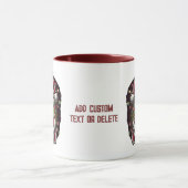 Mug Pickleball Player Père Noël Christmas Pickleball (Centre)