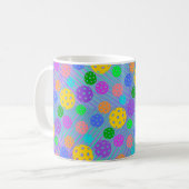 Mug Pickleball Pop Art Super personnalisé (Devant gauche)