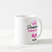 Mug Pickleball Princess Pink Personnalisé (Devant droit)