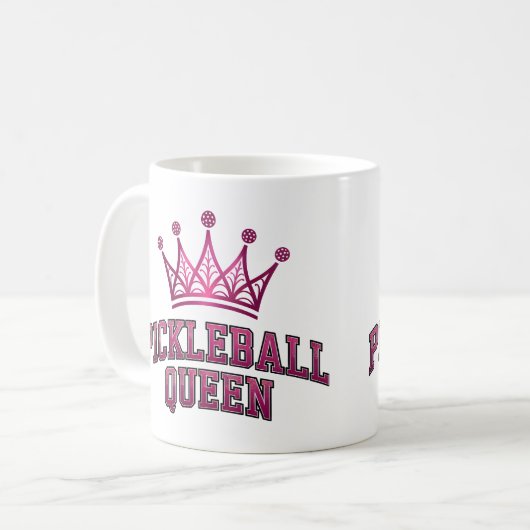 Mug Pickleball Queen (Devant gauche)
