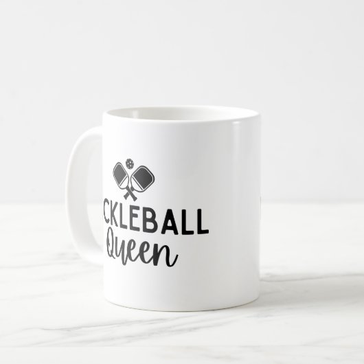 Mug Pickleball Queen (Devant gauche)