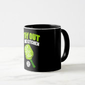 Mug Pickleball - Restez Hors De La Cuisine (Devant droit)