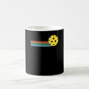 Mug Pickleball Retro Sunset Sport Jeu Pickleball Ball