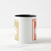 Mug Pickleball Rétro Vintage (Centre)
