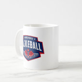 Mug Pickleball Support Team Pickleball Player USA (Devant gauche)