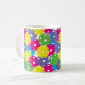 Mug Pickleballs : couleurs mixtes (Devant gauche)