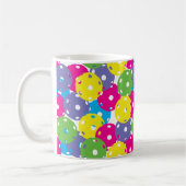 Mug Pickleballs : couleurs mixtes (Gauche)