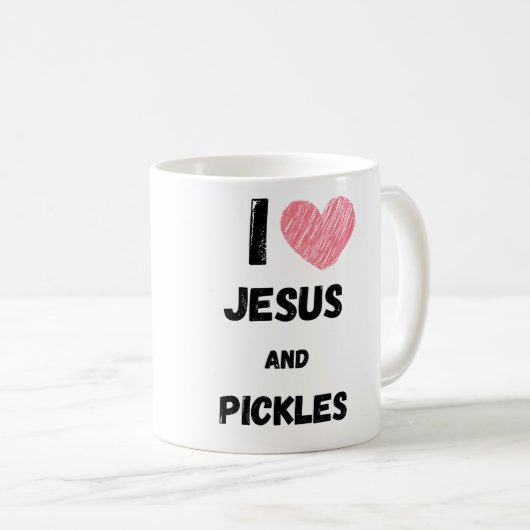 Mug Pickles and Jesus Religious (Devant droit)