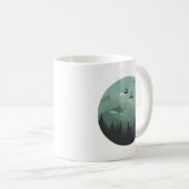 Mug Pics d'émeraude et oiseaux en forte croissance (Devant droit)