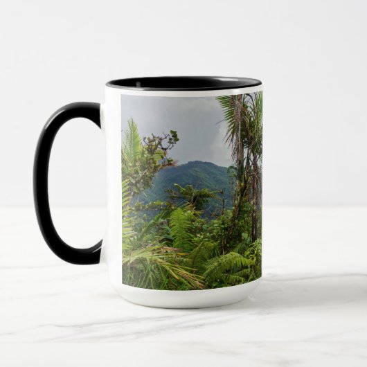 Mug Pics et vallées d'el yunque (Gauche)