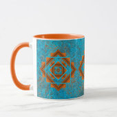 Mug Pics Turquoise géométrique du sud-ouest (Gauche)