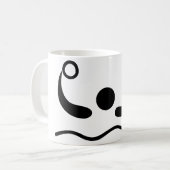 Mug Pictogramme de Waterpolo de polo d'eau (Devant gauche)