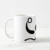 Mug Pictogramme de Waterpolo de polo d'eau (Gauche)