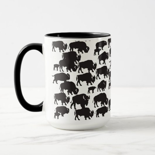Mug Pictographe - Buffalo (Gauche)